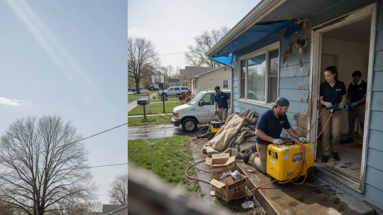 Basement Flood Cleanup in Gasburg, VA near me